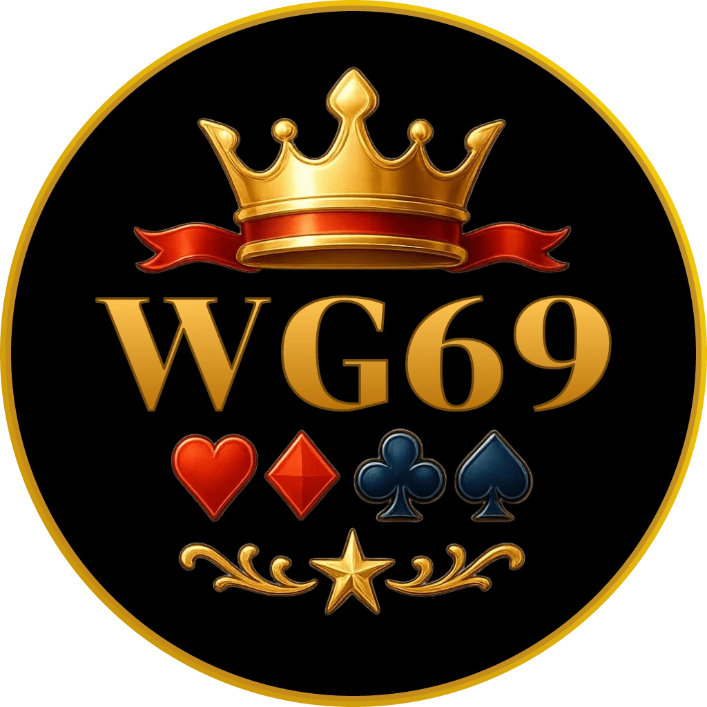 Elegant live casino dealer in a sparkling evening dress welcoming players at a roulette table in the vibrant WG69 casino studio for Malaysia